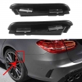 For Mercedes S205 W205 C180 C200 C250 C300 C43 S213 W213 E200 E250 E300 E43 AMG Bumper Fender Flare Extension Wheel Eyebrow Lip|