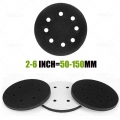 2 6inch Buffer Pad Soft Density Sponge Surface Protection for Sanding Pads and Hook&Loop Sanding Discs Uneven Surface Polish