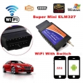 Reset ELM327 WIFI Switch V1.5 for ford IOS Android ELM327 Bluetooth compatible WIFI OBD2/OBDII ELM 327 CAN BUS Code Reader|Code