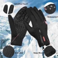 Motocross Gloves for Winter Warm Moto Gloves Touch Screen Windproof Outdoor Sport Gloves Warm Women Man Anti slip Waterproof|Glo