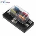 Blade Fuse Box DC 12V 24V 4 Way with LED Indicator Block for Car Boat Marine Caravan Circuit Standard ATO Send Fuses|Fuses| -