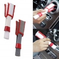 Car Air Conditioner Vent Slit Paint Cleaner Spot Rust Tar Spot Remover Brush Dusting Blinds Keyboard Cleaning Brush Car Wash|Spo