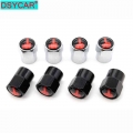 4pcs/set Tire Valve Dust Caps Logo Alloy/copper Car - ebikpro.com