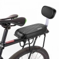 Bicycle Back Seat Bicycle Child Seat Cover Bike Rack Rest Cushion With Back Saddle Cycle Accessories Parts Bicycle PU Leather|Bi