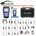 Original Jdiag M100 Motorcycle Diagnostic Tool Universal Motorbike Scanner 2in1 Motor Scan Battery Tester - Diagno