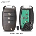 Jingyuqin 3 Button Remote Flip Car Key 433mhz Id46 Id70 Chip For Kia K3 Sorento Sportage 2013 2014 2015 Keyless Fob - Car Key -