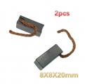 2pcs Car electric heater blower carbon brush 8X8X20mm|Battery Cables & Connectors| - ebikpro.com