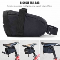 1 L High Capacity Bicycle Saddle Bag Rainproof Fabric MTB Road Bike Seatpost Rear Tail Storage Pouch Cycling Equipment|Bicycle B