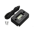 Inductive Digital Hour Meter Waterproof LCD Display for Motorcycle ATV Snowmobile Marine Boat Ski Dirt Gas Engine Not Tachometer