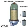 3 Pcs B10 AL Fuel Tank Filter Fuel Water Separator Assembly With PF10 Filter Element For Diesel Oil Storage Tank Korea|Fuel Filt