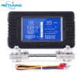 Mictuning Lcd Display Dc Battery Monitor Meter 0-200v Voltmeter Ammeter With 9 Measurement Functions For Automobile Solar System