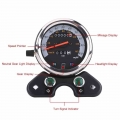 Universal 12V Motorcycle LCD LED Digital Measurement Odometer Speedometer Oil Gauge Custom For Honda Yamaha Suzuki Kawasaki BMW|