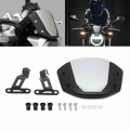 Aluminum cb650r Windshield WindScreen For honda cb650r 2018 2019 2020 CB 650R Front Screen WindScreen wind deflector|Windscreens