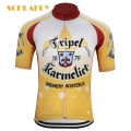 karmeliet brewery bosteels cycling jersey short sleeve bike wear jersey road jersey cycling clothing bicycle clothes schlafly|Cy