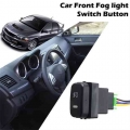 Car Front Fog Light Switch Car Dashboard Button Fit For Mitsubishi Lancer Pajero Asx Eclipse Car Accessories