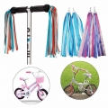 2PCS 30cm Colorful Bike Handlebar Tassels Girls Boys Cycling Tricycle Kids Streamers Bicycle Decoration Outdoor Accessories Gift