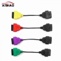 4color For Alfa FiatECUScan Fiat OBD2 ECU Scan Diagnostic Cables / For Fiat obd2 Alfa Romeo and Lancia fiat|Car Diagnostic Cable