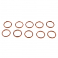 10x Motorcycle EXHAUST MUFFLER GASKET KIT O Rings for Honda CG125 GGY6 125CC|Exhaust Gaskets| - ebikpro.com