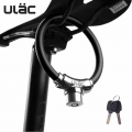 ULAC Bicycle Lock Cycling Portable Bike Lock MTB Accessories Road Bicycle Small Cable Lock Security Equipment Bike accessories|B