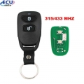 2 Buttons Replacement Remote Control Key 315mhz Or 433mhz For Hyundai Tucson - Car Key - ebikpro.com