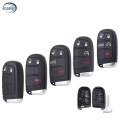 2/2+1/3/4/4+1/5 Buttons Keyless Smart Remote Key Shell Case Fob for Chrysler Dodge Journey 2011 2012 2013 2014 2015|Car Key| -