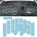 20/50/100/200Pcs Car Solid Cleaner Effervescent Tablets Spray Cleaner Car Window Windshield Glass Cleaning Auto Accessories| |