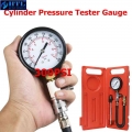 G324 Auto Car Pressure Gauge Motorcycle Petrol Gas Engine Cylinder Compression Gauge Car Meter Test Leakage Diagnostic Tool|car