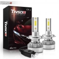 Txvso8 6000k H7 Car Headlight 20000lm 110w H4 Led H1 9005 Hb3 9006 Hb4 H8 H9 H11 12v Led Headlight Bulb 360 Degree Lampara - Car