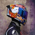 Full Face Racing Helmets Winter Warm Double Visor Motorcycle Helmet Motorbike Sports Helmet - Helmets - Ebikpro.com