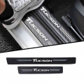 4pcs Car threshold Car sticker for Hyundai tucson 2016 2019 2021 Car sticker Accessories|Interior Mouldings| - ebikpro.co