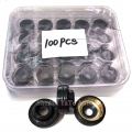 100pcs,Auto Air Conditioning Compressor Oil Seal Stamp For ZEXEL DK CA11A,Nippon Denso 10PA15C 10PA17C 10PA20C R134a Compressor|