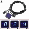 ROAOPP 6 Speed Universal Motorcycle Motorbike Digital Gear Indicator LED Display Shift Lever Magnet For Honda Yamaha Suzuki|Inst