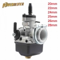 Motorcycle Universal Racing Carburetor Vergaser Dellorto PHBL 20 22 24 25 26 28mm fit for 2/4T Stroke 50 300cc Scooter Engine|Ca