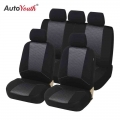 Autoyouth Car Seat Covers Universal Fit Jacquard +polyester Fabric Automobiles Seat Cover Interior Accessories Seat Protector -