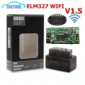 MINI WIFI OBDII ELM327 V1.5 Chip PIC18F25K80 OBD Car Code Reader Wi Fi Works Android/IOS ELM 327 WIFI 100% Hardware V1.5|elm 32