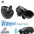 Snail Horn For Toyota Land Cruiser J100 J200 1997-2020 12v 110-125db Loud Waterproof Car Horns 410/510hz Dual Tone Auto Horns -