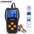 Konnwei Kw600 Car Battery Tester 12v 100 To 2000cca 12 Volts Battery Tools For The Car Quick Cranking Charging Diagnostic - Car