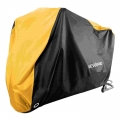 190T Yellow Black Motorcycle Cover Case Scooter Dirt Bike Motor Dust Rain Water Proof Uv Sun Cover 190T Taffeta M L XL XXXL D25|