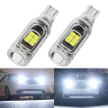 2x Super Bright Reverse Back Parking Lamps T15 Led W16w Car Light Bulb 920 921 600lm Canbus Auto Polarity Free White 6000k 12v -