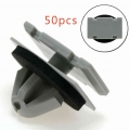 50pcs Rocker Panel Moulding Clip Exterior Trim Fastener For Jeep Cherokee For Chrysler Replaces 68172491aa Car Accessories - Lif