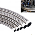 An4 An6 An8 An10 An12 Braided Oil Line Fuel Hose Oil Gas Line Brake Line Hose An16 An20 Stainless Steel Oil Pipe - Hoses & C