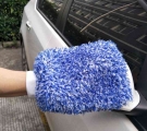 1pc Maximum Mitt High Density Car Wash Cloth Ultra Super Absorbancy Car Sponge Plush Glove Microfiber Cleaning Towel - Sponges,