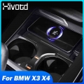 15w Qi Wireless Charging For Bmw X3 G01 X4 G02 Accessories Fast Charger Phone Holder Plate Interior Modification 2019 2020 2021