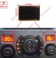 1pcs Car Acc Lcd Panel Module Display Monitors Pixel Repair Air Conditioning Information Screen For Peugeot 308 308cc 408 - Gaug