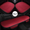 Car Seat Cover Front Rear Ice silk Cushion Non Slide Auto Accessories Universa Seat Protector Mat Pad Keep Cool in Summer|Automo