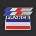 French Flag Car Stickers France Emblem Badge Motorcycle Decal For Bmw Ford Peugeot Renault Citroen Auto Styling Accessories