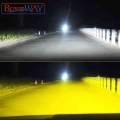 Braveway 3000k+6500k H1 H3 H8 H9 H11 Led Headlight Kit For Car H7 Led Canbus Hb3 9006 Hb4 Led Bulbs 12v White Yellow Fog Lights