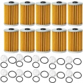 10 PCS Fuel Filter 8m0093688 866171A01 For Mercury Marine For MerCruiser GEN III Bravo 5.7 6.2 8.1 Water Separating Module|Fue