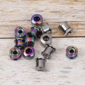 5 Pcs 6.5mm/8.5mm Stainless Steel Bicycle Chainwheel Screws Mtb Chainring Bolt Mountain Road Bike Crank Screw Cycling Accessory