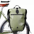 Rhinowalk Bicycle Luggage Rack Bag 20 27L Waterproof Cycling MTB Bike Bag Pannier Rear Rack Seat Trunk Backpack Case 4 Colors|Bi